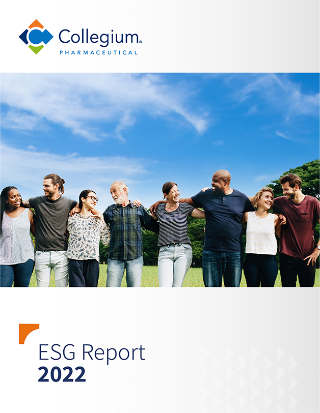 Introducing Collegium’s Inaugural ESG Report
